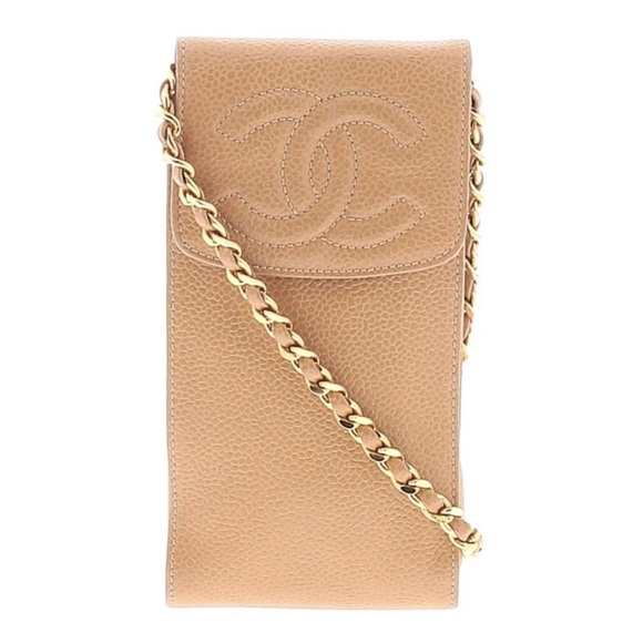 CHANEL CAVIAR SMALL CROSSBODY BAG with Chain - Picture 8 of 10